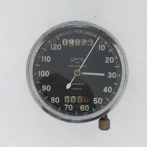 S480/3/L Genuine Smiths Chronometric Speedometer Black Face, 120MPH