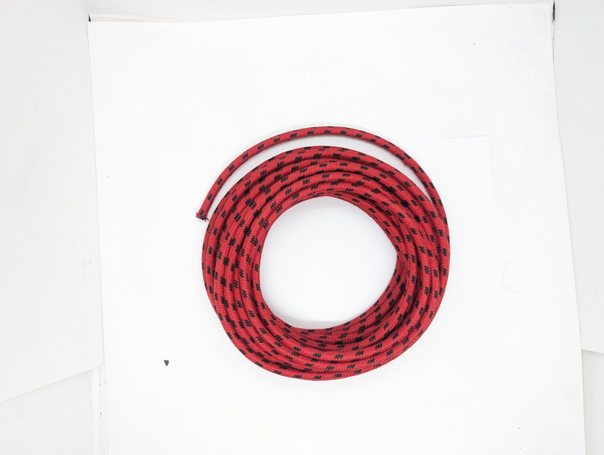 9MM Spark Plug Wire - Red Cloth