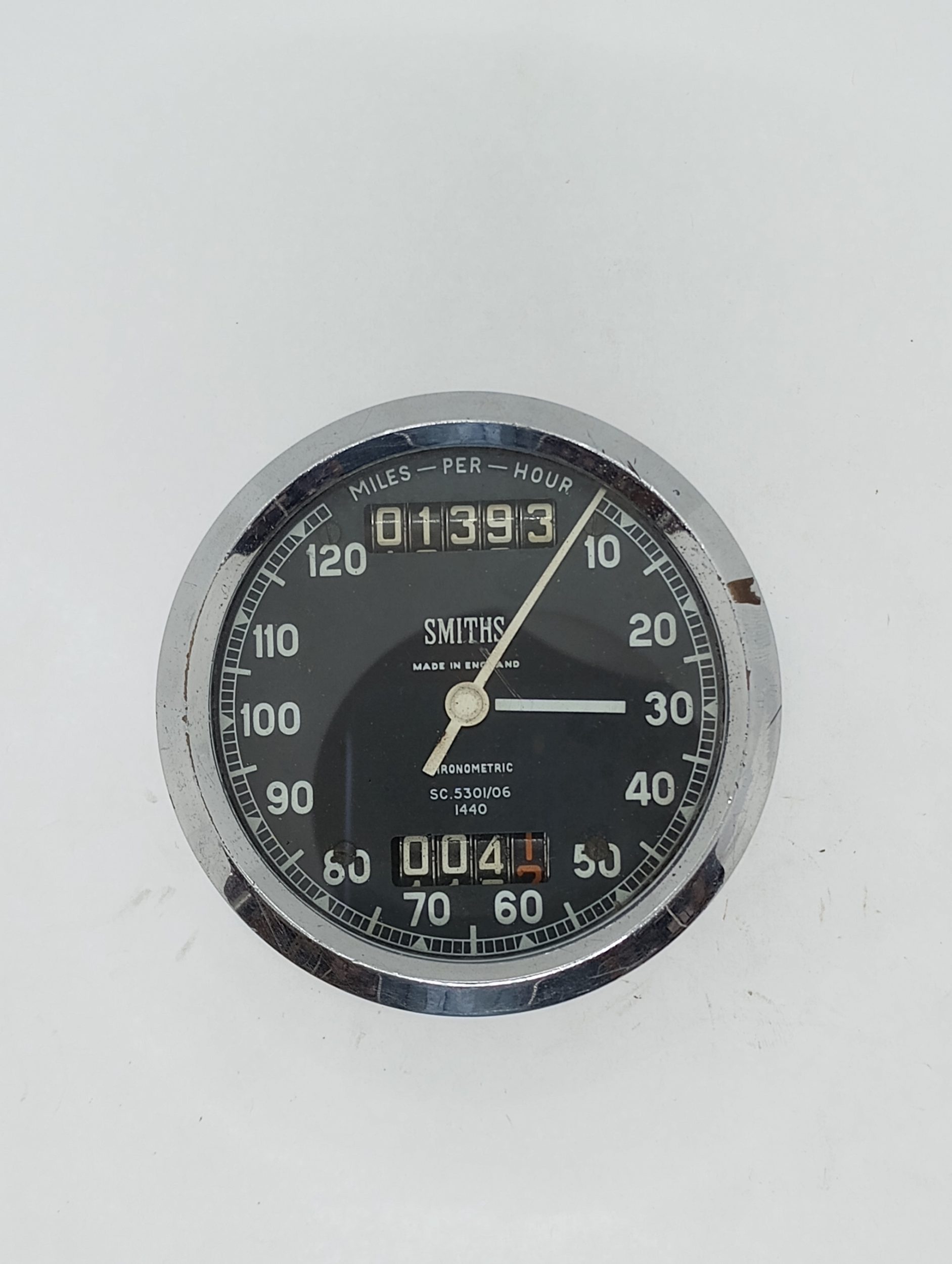SC 5301/06 1440 Smiths Chronometric Speedometer Black Face 120MPH-USED