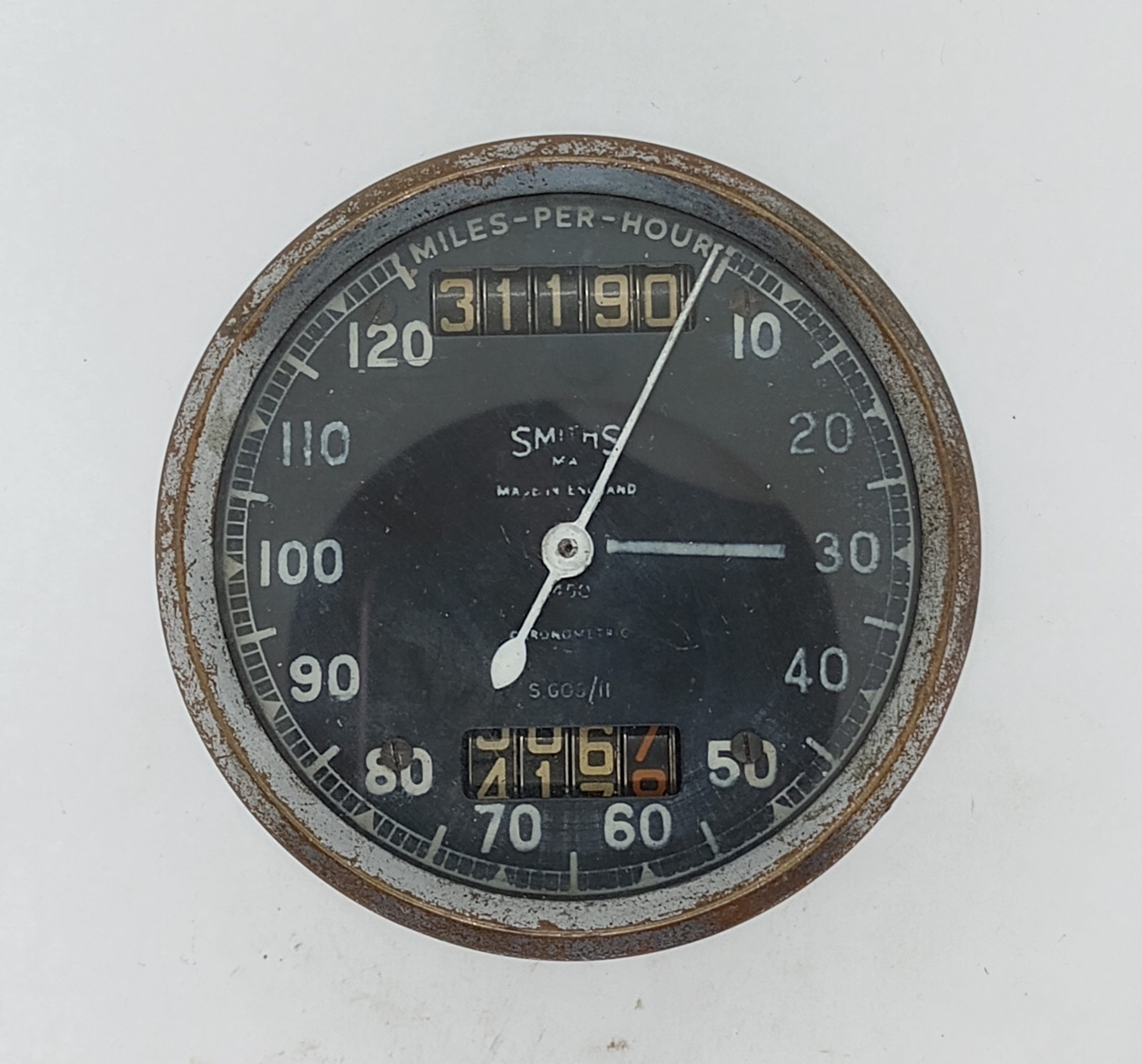 S608/11 1450 Smiths Chronometric Speedometer Black Face 120MPH