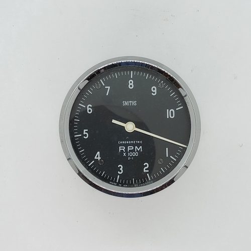RC.1307/02 Smiths Chronometric Tachometer, 2:1 Ratio, 0-10K RPM, Black Face - USED