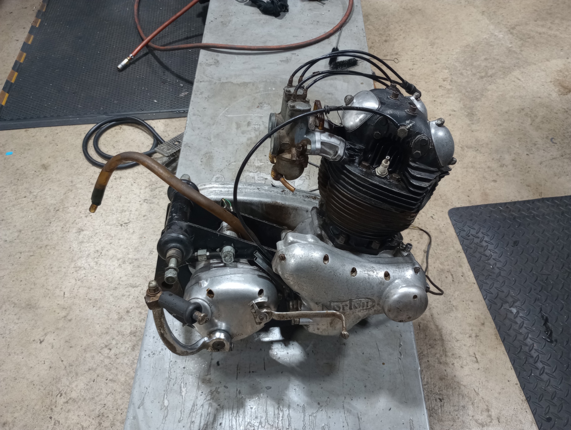 1971 Norton 750 Commando Engine and Transmission with Title- USED