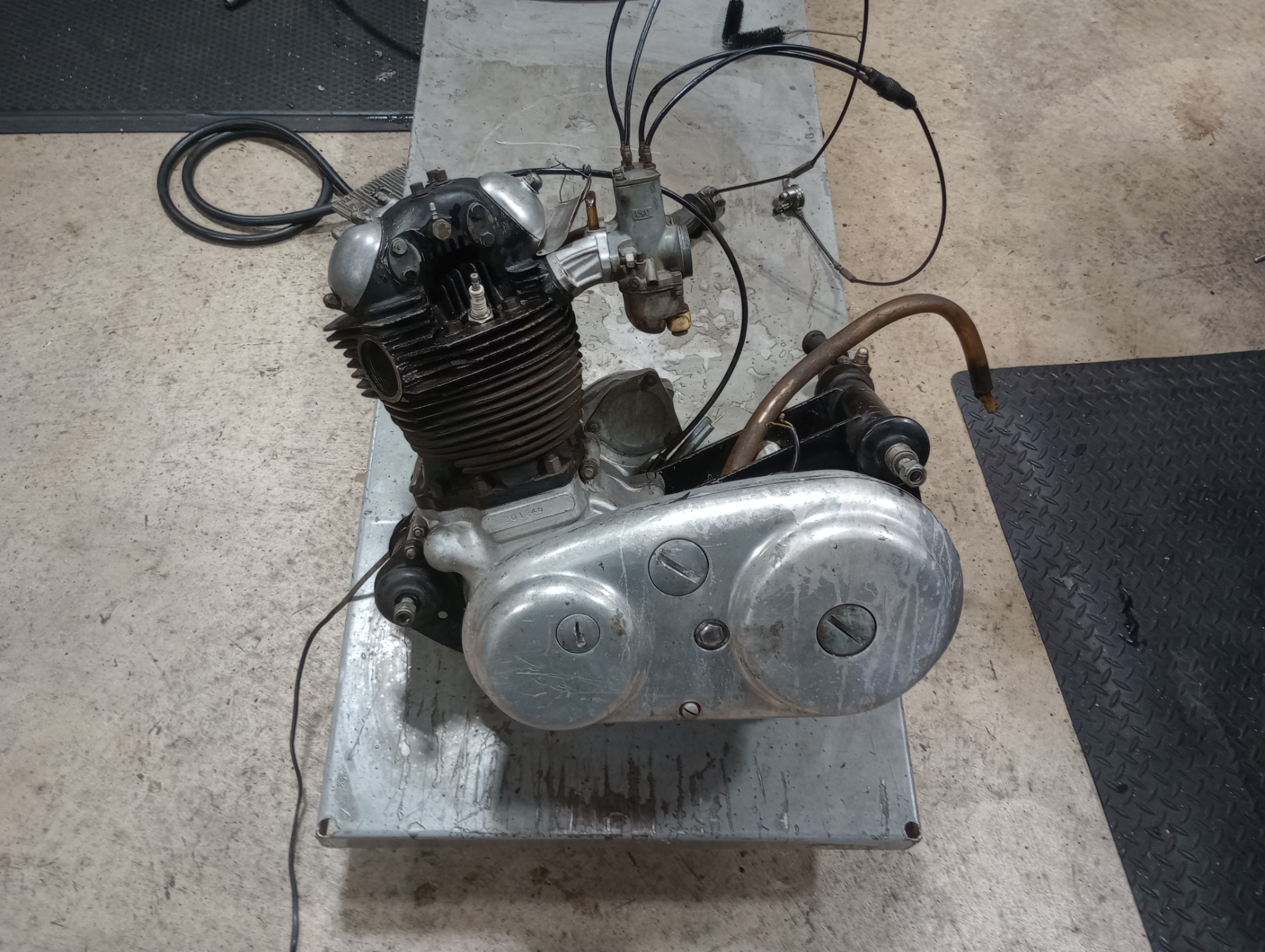 1971 Norton 750 Commando Engine and Transmission with Title- USED