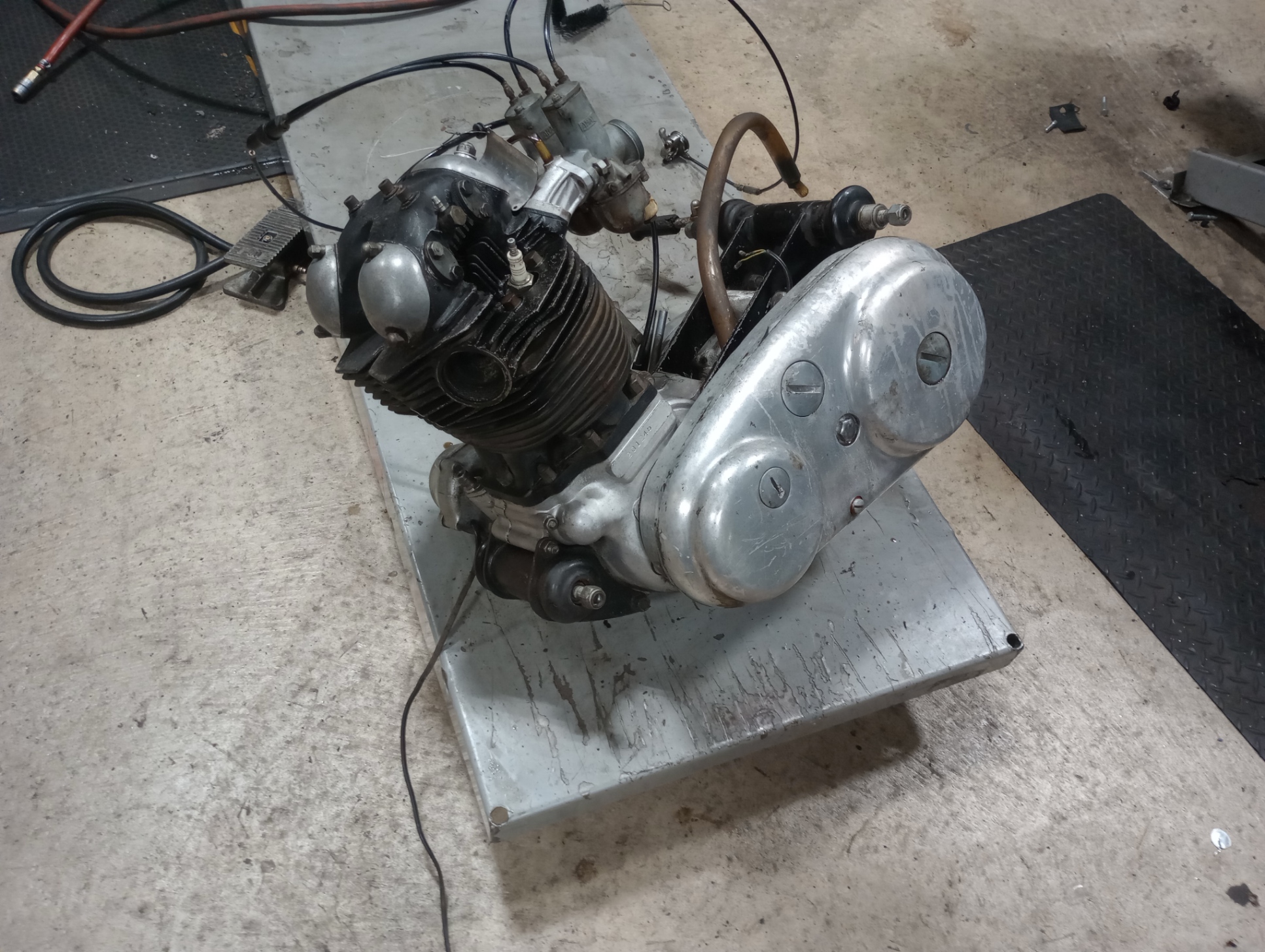 1971 Norton 750 Commando Engine and Transmission with Title- USED