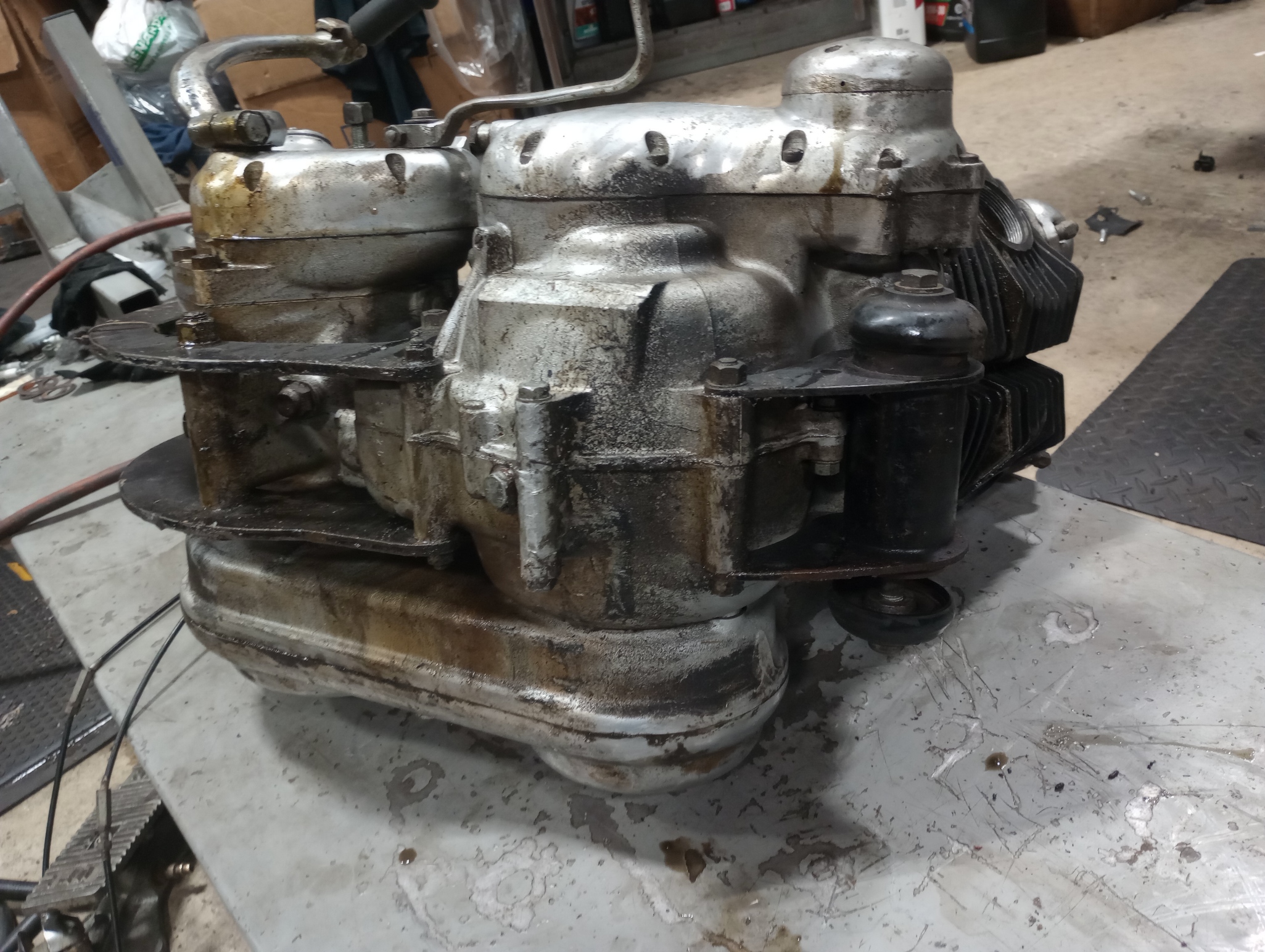 1971 Norton 750 Commando Engine and Transmission with Title- USED