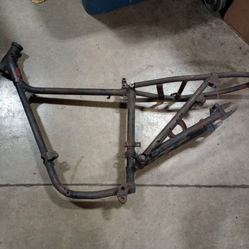 82-4050, 1959-60 T20 Triumph Tiger Cub Complete Frame/Rear Section VIN: T 474xx