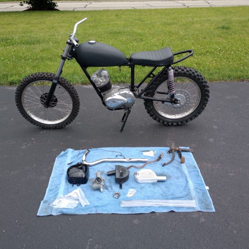 Triumph Tiger Cub Project Bike