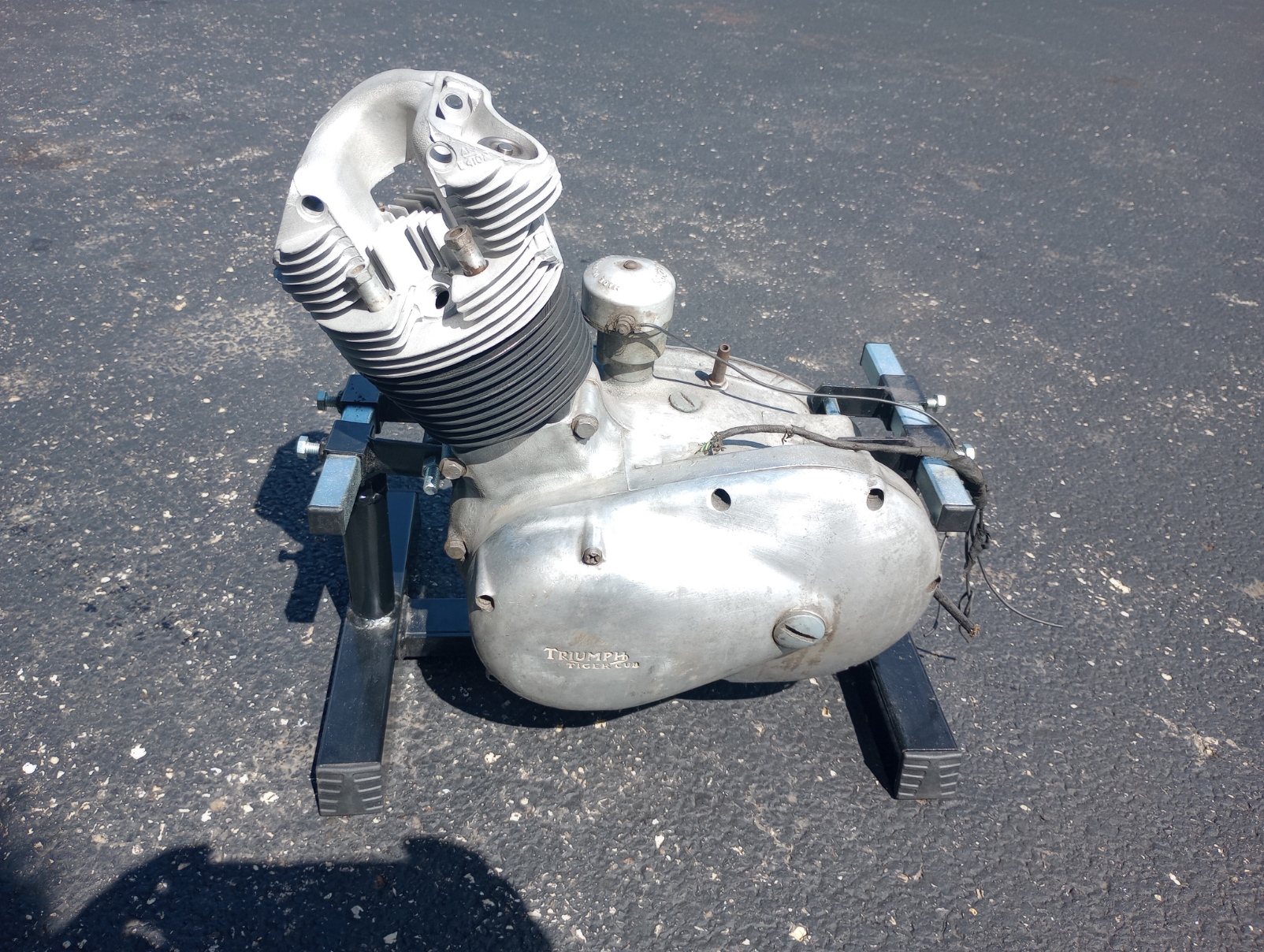 19xx Triumph Tiger Cub Engine