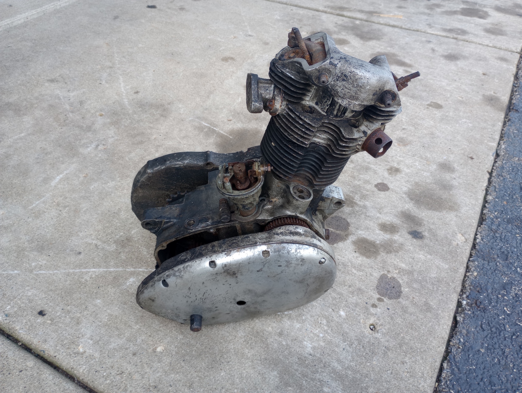 1955 Triumph Tiger Cub Engine