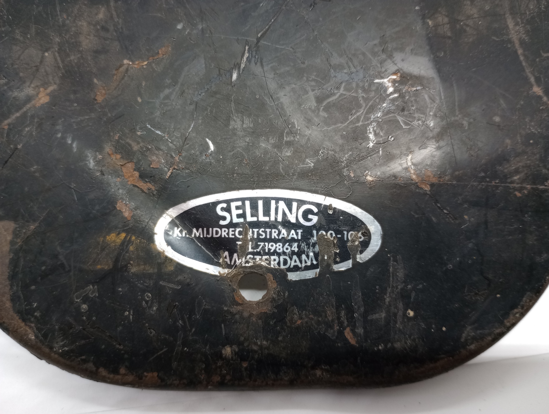 90-6748 BSA Tail Lamp Number plate Holder
