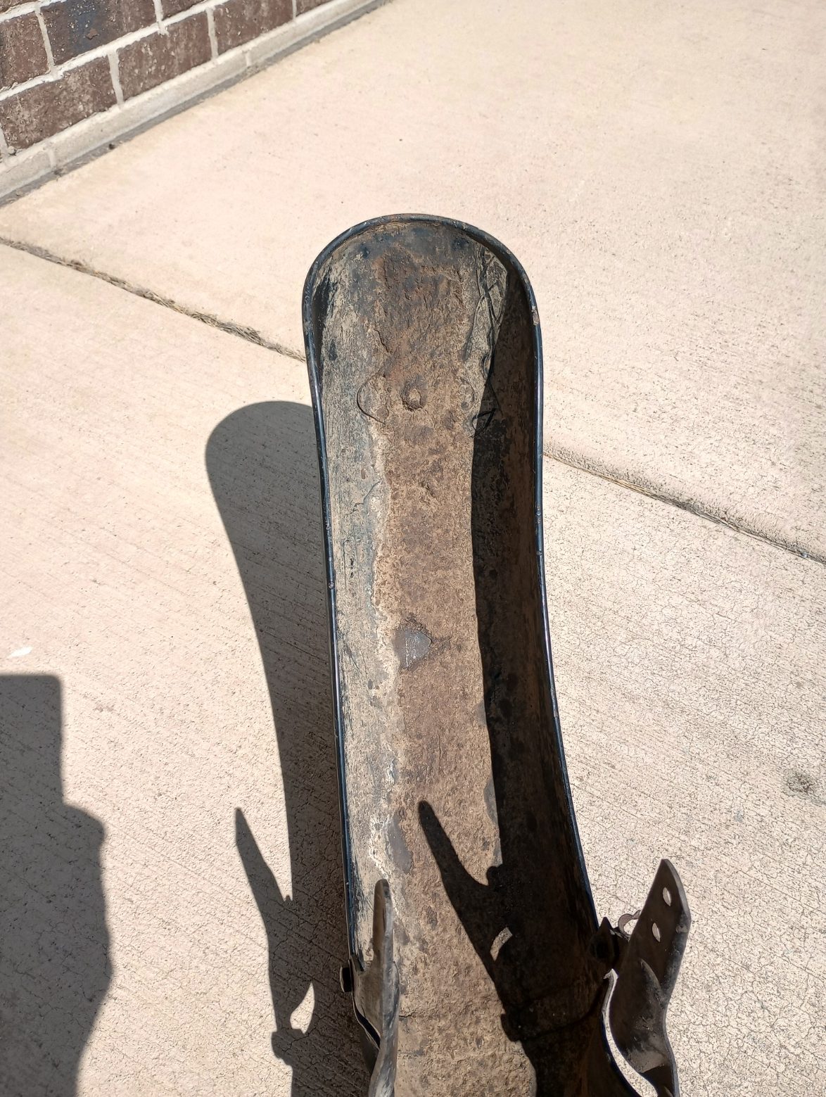 42-6555/3 Front Fender, BSA A10, Late, Valanced - Used Original