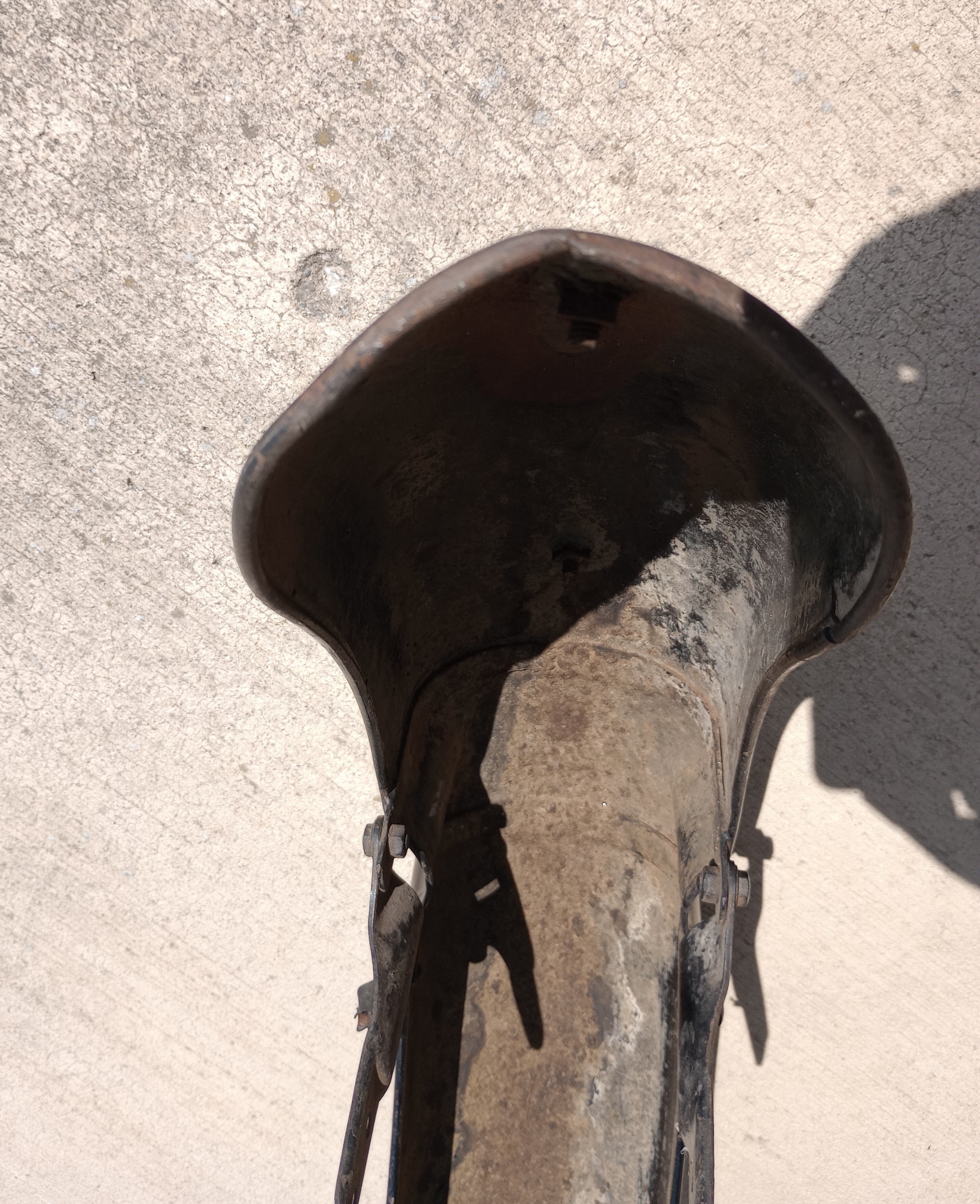 42-6555/3 Front Fender, BSA A10, Late, Valanced - Used Original