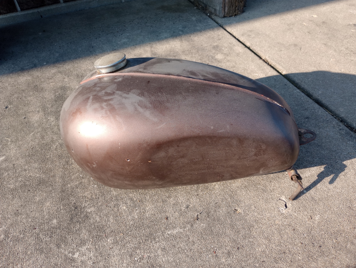 1966-72 Triumph Gas Tank, 500cc - Used