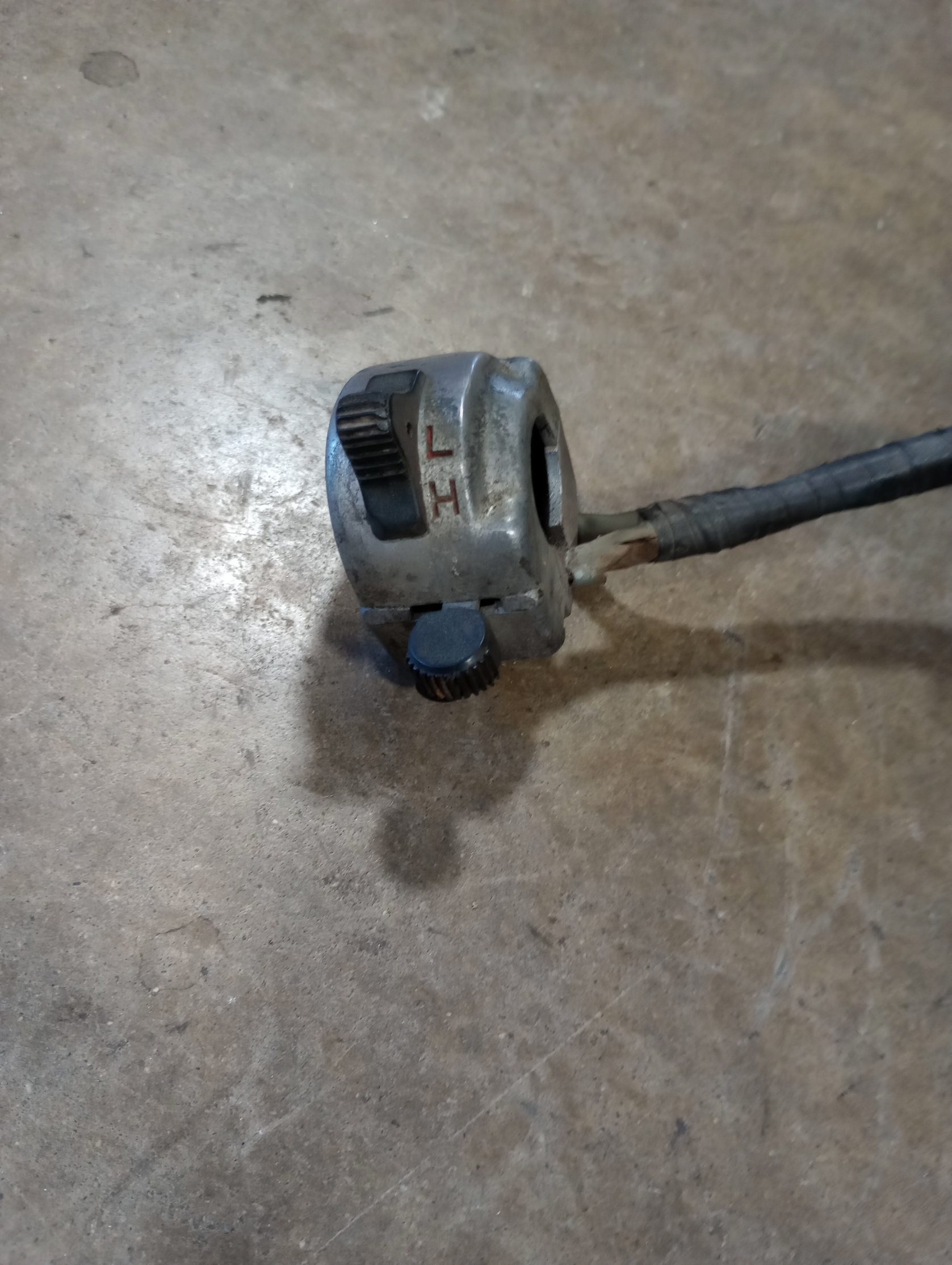 1973 Triumph Trophy Trial - USED - Head Light, Handlebar Switch, Wire Harness