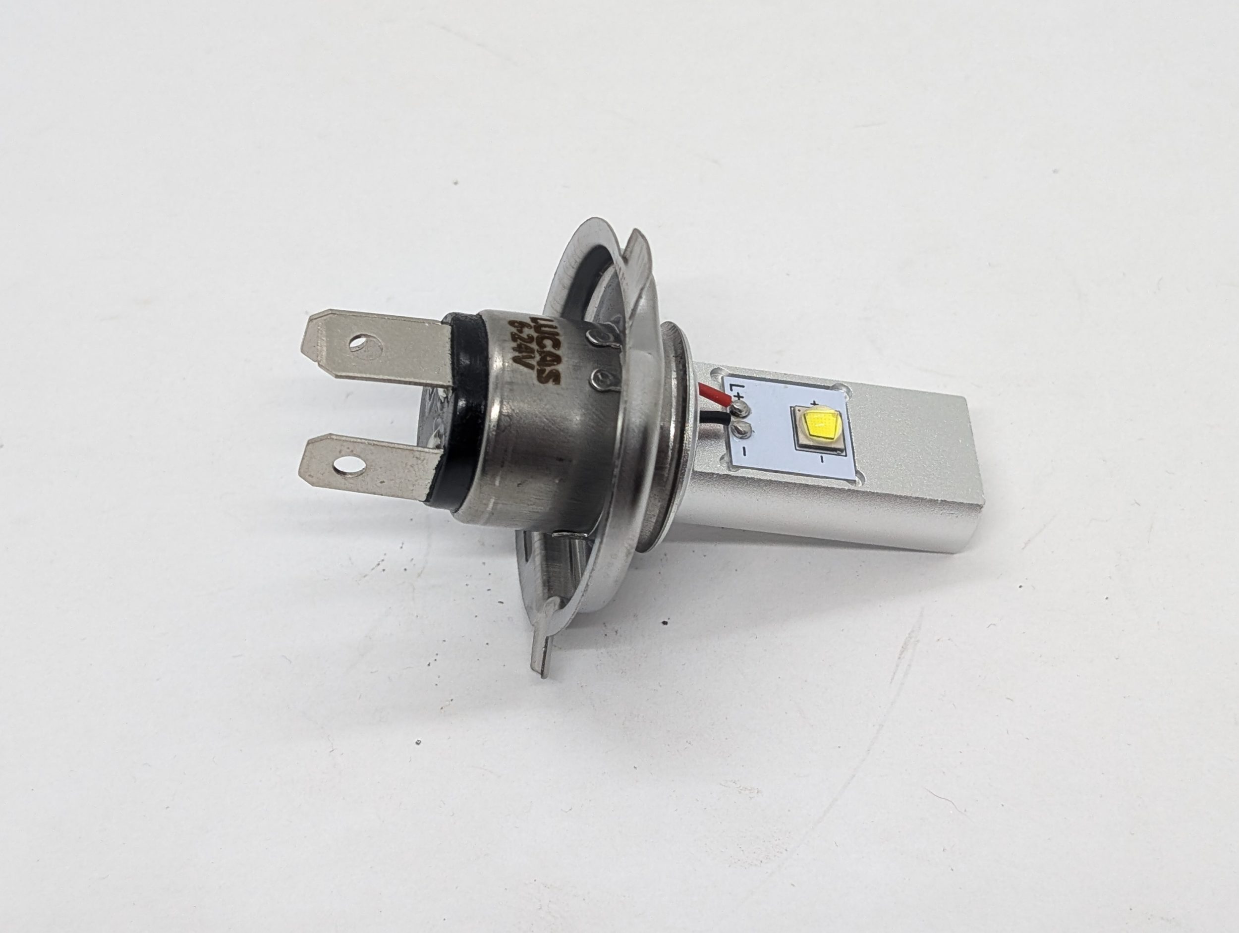 Lucas LED H4 Base Headlight Bulb 6-24V