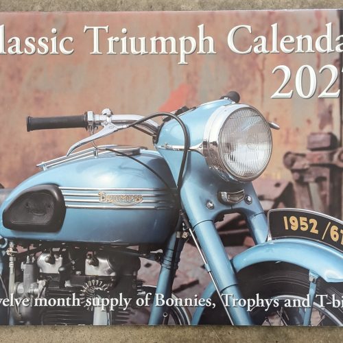 2027 Classic Triumph Calendar 2027