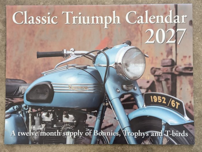 2027 Classic Triumph Calendar 2027